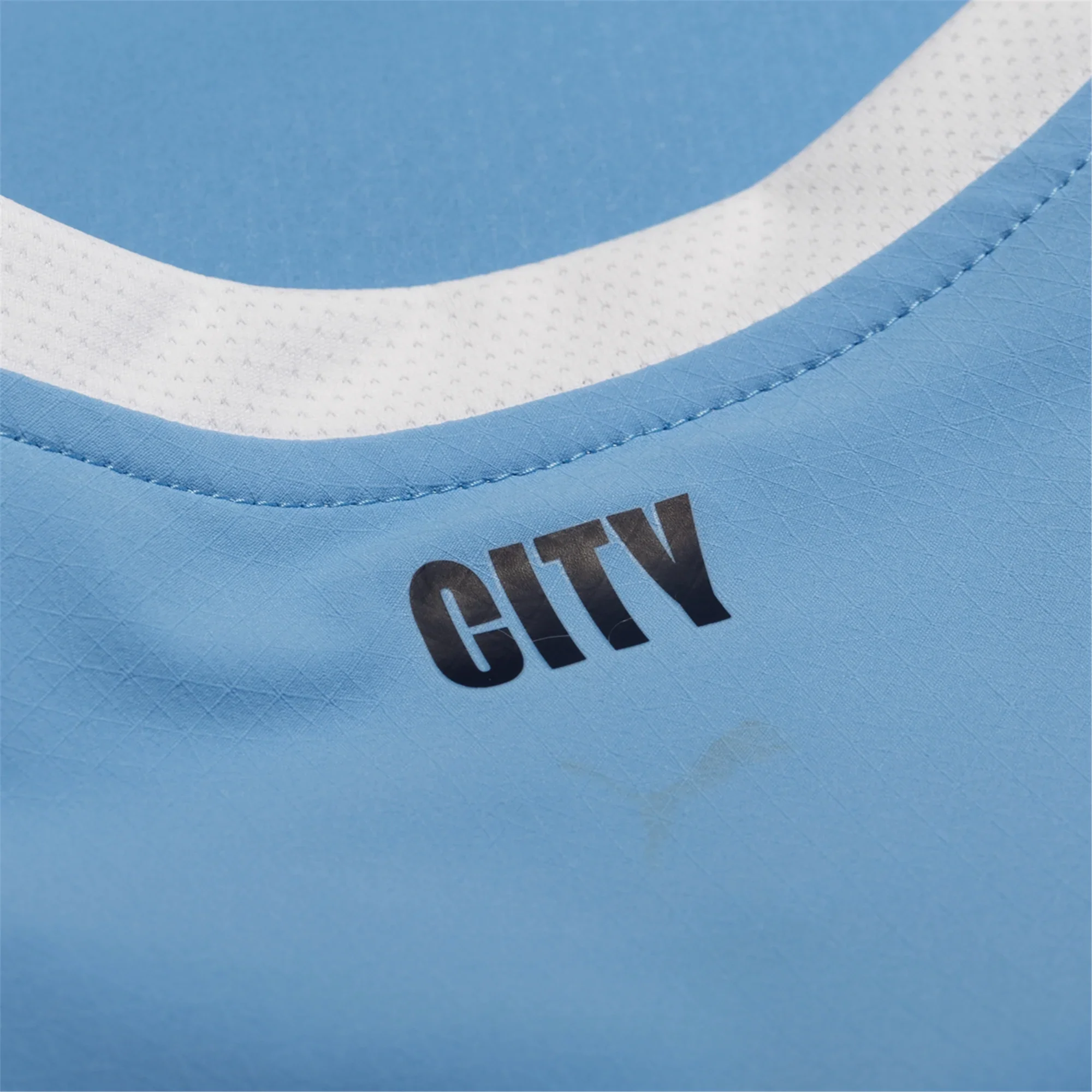 Puma Maglia Home Manchester City Erling Haaland con patch Champions League 25/26 (Team Light Blue/Bianco)
