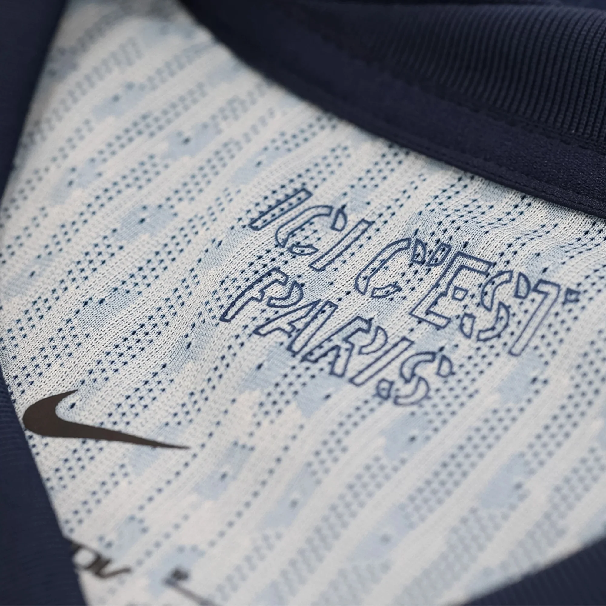 Nike Maglia Home Paris Saint-Germain Dembélé da Uomo con patch Champions League 25/26 (Navy)