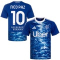 adidas Maglia Home Como 1907 Nico Paz 25/26 (Blu/Bianco)