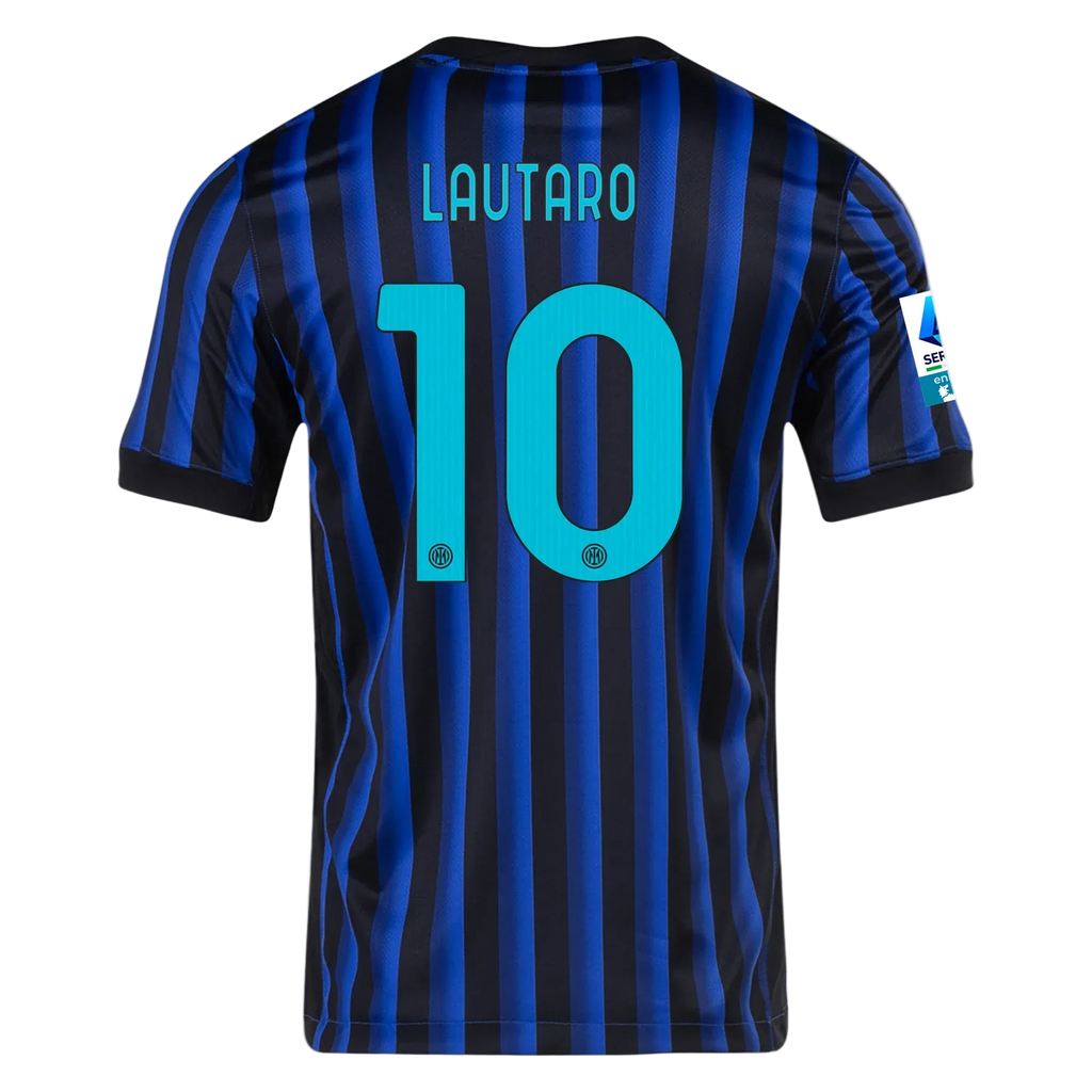 Nike Maglia Home Inter Milan Lautaro Martinez  25/26 (Lyon Blue/Nero/Chlorine Blue)