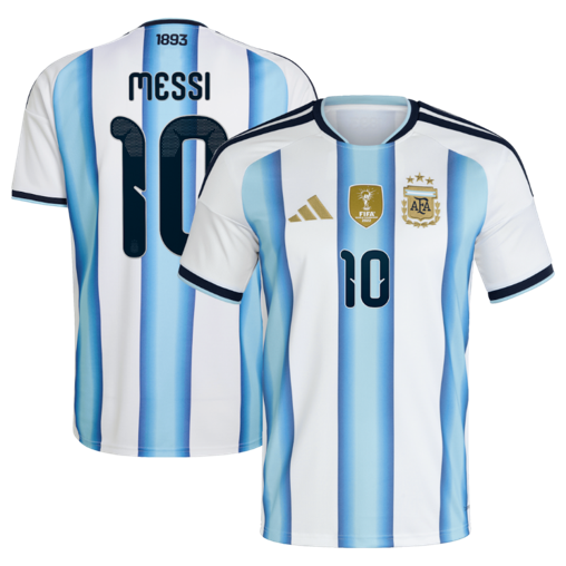 Maglia Argentina Home 2026/2027 - Lionel Messi 10 - Edizione Campioni del Mondo