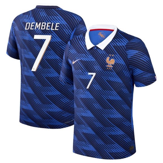 Maglia Francia Home Mondiale 2026 - Ousmane Dembélé 7