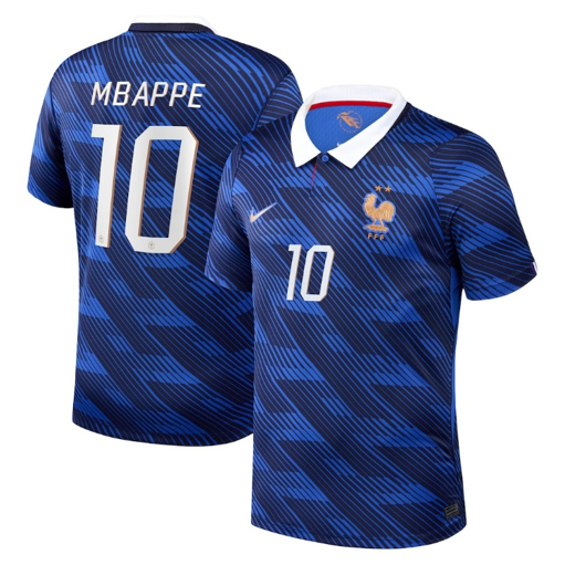 Maglia Francia Home Mondiale 2026 - Kylian Mbappé 10