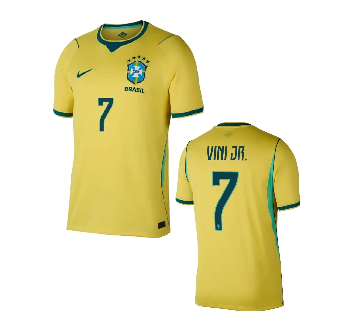 Maglia Brasile Home Mondiale 2026 - Vini Jr 7